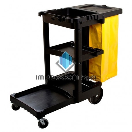 CARRO PORTA ELEMENTOS NEGRO