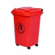 BASURERO LIVIANO 4 RUEDAS 50 LITROS
