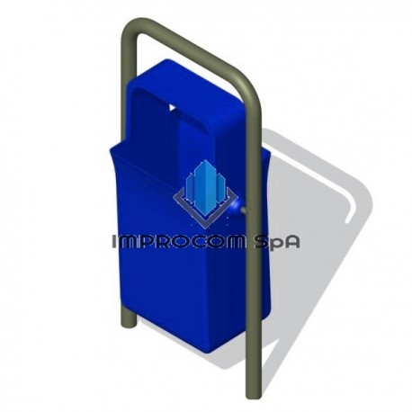 BASURERO ECOLOGICO IMPRO 70 LITROS