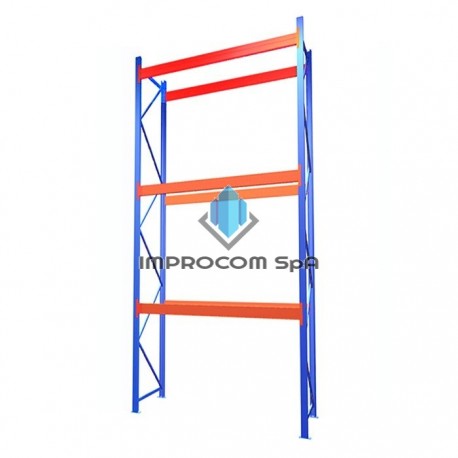 RACK PORTA PALLETS 4 X 1,3 MT 3000 KILOS