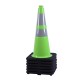 CONO DE SEGURIDAD 70 CM VERDE FLUOR