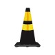 CONO DE SEGURIDAD 100 CM 2 CINTAS