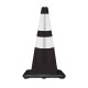 CONO DE SEGURIDAD 36" / 90 CM NEGRO