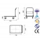 CARRO PLANO PVC PLEGABLE 150 KILOS