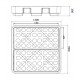 PALLET ANTIDERRAME 4 TAMBORES 250 LITROS