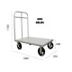 CARRO PLANO ACERO 300 KILOS
