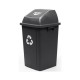 BASURERO TAPA PUSH 60 LITROS
