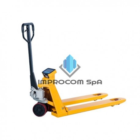 TRANSPALETA PESADORA 1150 X 685 MM 2500 KG