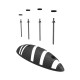 CANALIZADOR CICLOVIAS ZEBRA 13