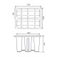 PALLET ANTIDERRAME 1100 LITROS
